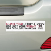 AUTOCOLLANT DE VOITURE TNT BUMPERSTICKER (En voiture)