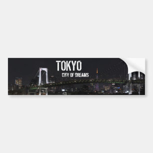 Autocollant De Voiture Tokyo par nuit