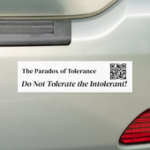 Autocollant De Voiture Tolerance (En voiture)