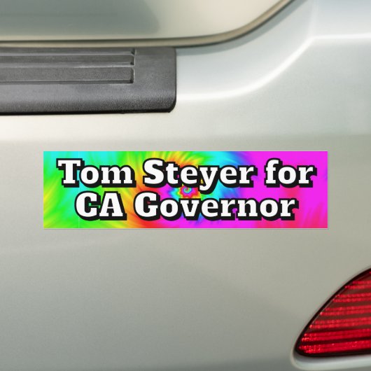 Autocollant De Voiture Tom Steyer for CA Governor (En voiture)