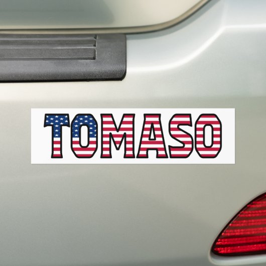 Autocollant De Voiture Tomaso Nom Vorname USA Aufkleber Sticker Auto (En voiture)