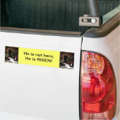 Autocollant De Voiture Tombe vide de Pâques (Sur camion)