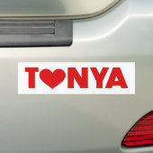 Autocollant De Voiture Tonya Love (En voiture)