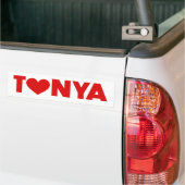 Autocollant De Voiture Tonya Love (Sur camion)