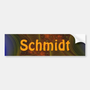 Autocollant De Voiture tornade-fractale, Schmidt