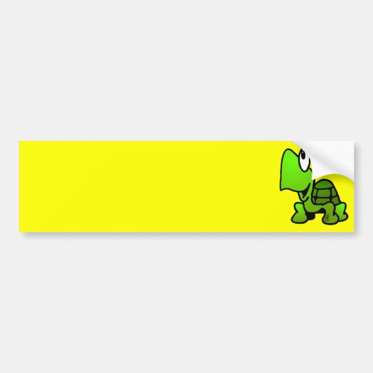 Autocollant De Voiture Tortue (Devant)