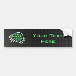 Autocollant De Voiture Tortue mignonne ; Lisse