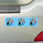 Autocollant De Voiture Toucan coloré (En voiture)