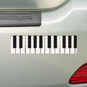 Autocollant De Voiture Touches de piano (En voiture)