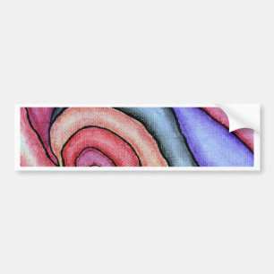 Autocollant De Voiture Tourbillon d'aquarelle