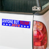 AUTOCOLLANT DE VOITURE TOUT LE MONDE MAIS TRUMP 2016 (Sur camion)