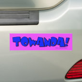 AUTOCOLLANT DE VOITURE TOWANDA (En voiture)