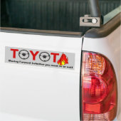 Autocollant De Voiture Toyota : Avancer (Sur camion)