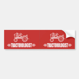 Autocollant De Voiture Tracteur drôle