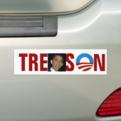 Autocollant De Voiture Trahison d'Obama (En voiture)