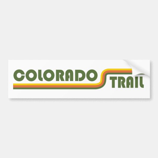 Autocollant De Voiture Trail du Colorado (Devant)