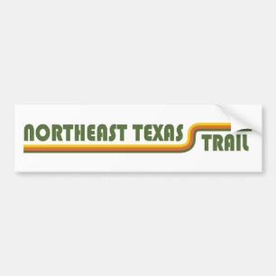 Autocollant De Voiture Trail du nord-est du Texas