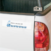 Autocollant De Voiture Train Blue Choo Choo (Sur camion)