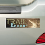 Autocollant De Voiture TRAÎNÉE, coureur (En voiture)