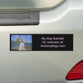 Autocollant De Voiture Trainmydogs.com (En voiture)