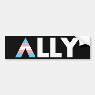 Autocollant De Voiture Trans Ally LGBTQ Transgenre LGBT