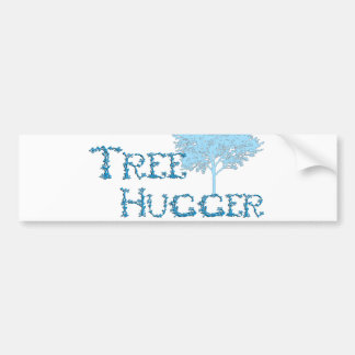 Autocollant De Voiture TreeHugger avec l'arbre