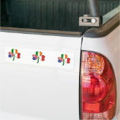 Autocollant De Voiture Trèfle polonais (Sur camion)