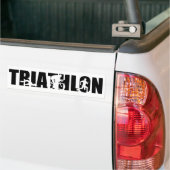 Autocollant De Voiture Triathlon (Sur camion)