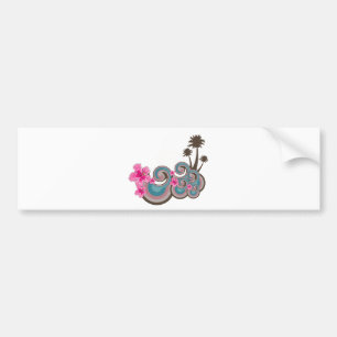 Autocollant De Voiture Tropical personnalisable