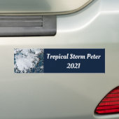 Autocollant De Voiture Tropical Storm Peter 2021 Car (En voiture)