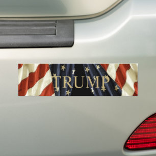 AUTOCOLLANT DE VOITURE TRUMP