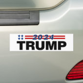 Autocollant De Voiture Trump 2024 (En voiture)
