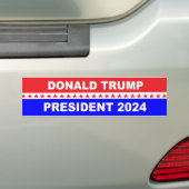 Autocollant De Voiture Trump 2024 (En voiture)
