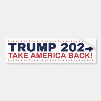Autocollant De Voiture Trump 2024 bumper sticker Take America Back!