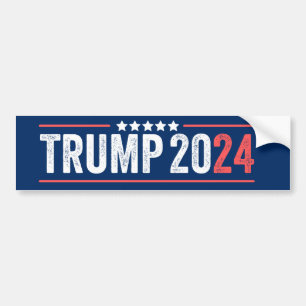 Autocollant De Voiture trump 2024, trump 2024 le retour, biden n'est pas 