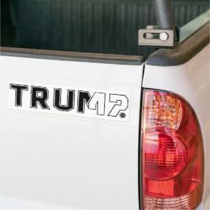 AUTOCOLLANT DE VOITURE TRUMP 47 TRUMP VANCE 2024