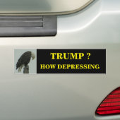 AUTOCOLLANT DE VOITURE TRUMP ? COMMENT DÉPRESSER (En voiture)
