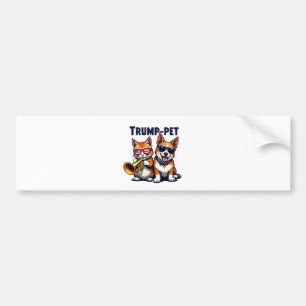 Autocollant De Voiture Trump familier Trump Rendre nos animaux en sécurit
