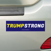 Autocollant De Voiture Trump fort (En voiture)
