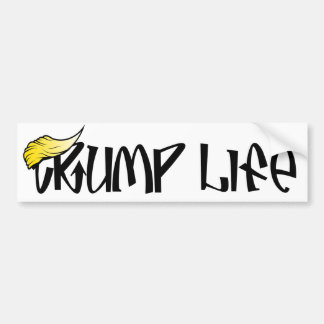 Autocollant De Voiture Trump Life