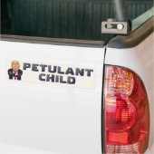 Autocollant De Voiture Trump - Petulant Child (Sur camion)