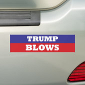 Autocollant De Voiture TRUMP SOUFFLE simplement comme cela (En voiture)
