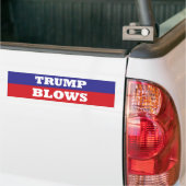 Autocollant De Voiture TRUMP SOUFFLE simplement comme cela (Sur camion)