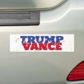 AUTOCOLLANT DE VOITURE TRUMP & VANCE (En voiture)