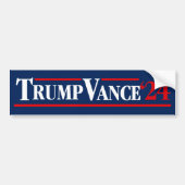 Autocollant De Voiture Trump Vance 2024 (Devant)