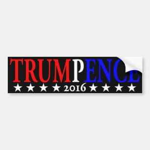 Autocollant De Voiture TRUMPENCE 2016 - Trump & Pence