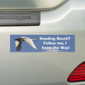 Autocollant De Voiture Trumpeter Swan Bumpersticker (En voiture)