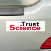 Autocollant De Voiture Trust Science (En voiture)
