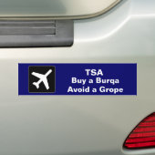 Autocollant De Voiture TSA Burqa (En voiture)