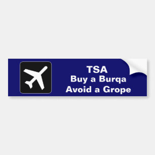 Autocollant De Voiture TSA Burqa